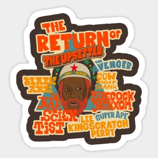 Lee Scratch Perry: The Dub Icon's Legendary Impact Sticker